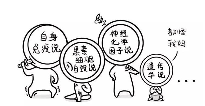 五大學說解讀白癜風病因
